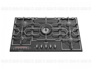 اجاق گاز رومیزی 5 شعله آلتون مدل G535DB شیشه ای تایمردار