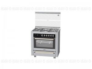 اجاق گاز مبله فردار آلتون مدل MXR5S استیل تایمر دیجیتال لمسی