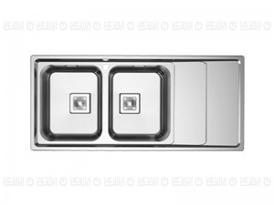 سینک ظرفشویی آلتون مدل ST- 1162 L  استیل توکار لگن چپ