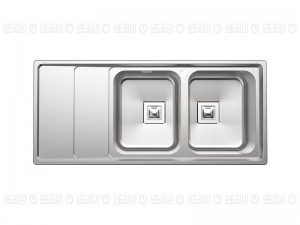 سینک ظرفشویی آلتون مدل ST- 1162 R  استیل توکار لگن راست