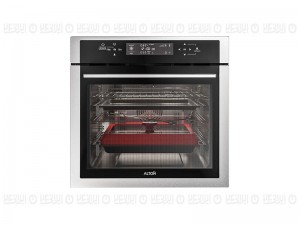 فر توکار آلتون مدل V500S مشکی استیل تمام برق عرض 60