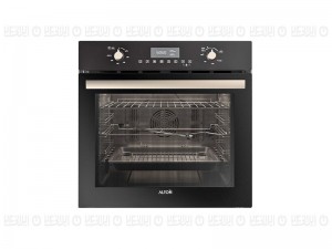 فر توکار آلتون مدل V210 مشکی برق و گاز عرض 60