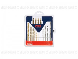 ست سرپیچ‌گوشتی و مته K-1010 ایوک