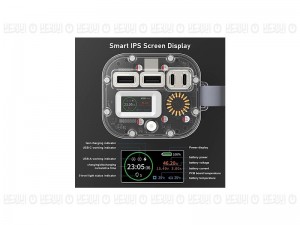 پاوربانک هیسکا مدل HP-444PD ظرفیت 40000 میلی آمپر ساعت