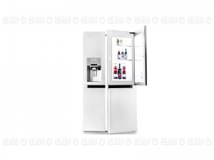 یخچال و فریزر ساید بای ساید 35 فوت دوو مدل ARSXi30-30W  سفید متالیک   کد 42359