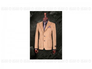 کت مخمل کبریتی ریز دو دکمه دوچاک تیکن