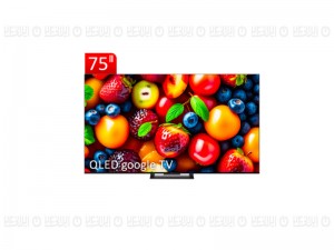 تلویزیون QLED UHD 4K هوشمند google TV تی سی ال مدل C745 سایز 75 اینچ