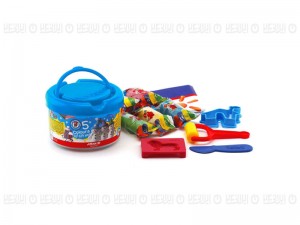 خمیربازی سطلی 5 عددی آریا