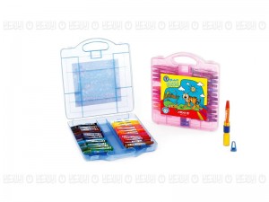 پاستیل روغنی24رنگ طلقی آریا