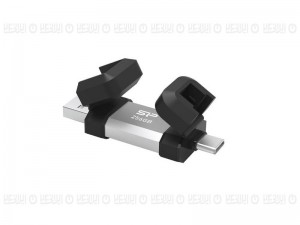 فلش مموری USB 3.2 سیلیکون پاور مدل C51 ظرفیت 256 گیگابایت