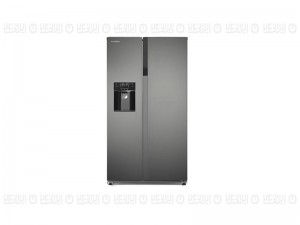 یخچال فریزر ساید بای ساید 28 فوت ایکس ویژن مدل HS600-SI استیل