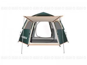 چادر مسافرتی5 نفره هیسکا مدل H31 کرم یشمی