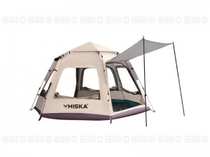 چادر مسافرتی 5 نفره هیسکا مدل H30 کرم