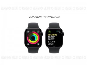 ساعت هوشمند اپل مدل Series 10 42mm Aluminum بند پارچه‌ای(لوپ)