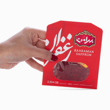 زعفران سرگل بهرامن - 2.304 گرم پاکتی