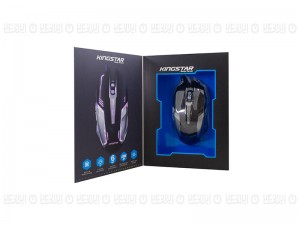 ماوس باسیم گیمینگ کینگ استار مدل KM390G