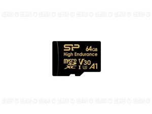 کارت حافظه microSDHC سیلیکون پاور مدل Golden series Superior کلاس 10 استاندارد UHS-I U3 سرعت 100MBps ظرفیت 64 گیگابایت