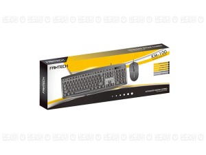 کیبورد و ماوس با سیم فنتک مدل KM-100