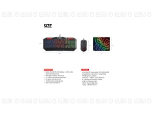 ست گیمینگ فنتک مدل P31 3in1 BUNDLE