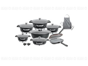 سرویس قابلمه 15 پارچه MGS طرح جرمنی C