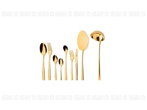 سرویس قاشق و چنگال 57 پارچه ناب استیل مدل فلورانس