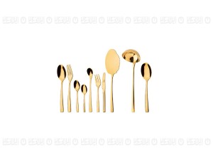 سرویس قاشق و چنگال 98 پارچه ناب استیل مدل فلورانس (جعبه کادویی)