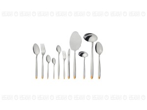 سرویس قاشق و چنگال 86 پارچه ناب استیل مدل پالرمو (جعبه سفید)