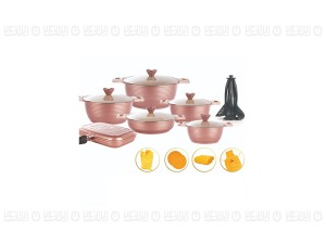 سرویس قابلمه 27 پارچه گرانیتی لایف