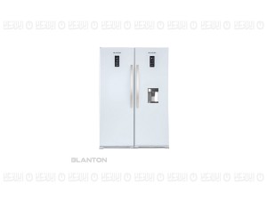 یخچال فریزر دوقلو بلانتون مدل BAH-RE/FR1902L سفید چرمی