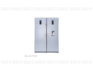 یخچال فریزر دوقلو بلانتون مدل  BAH-RE/FR1902DS استیل روشن