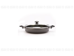 تابه دربدار دو دسته سایز 28  زرساب، مدل گرانیتا GT228TG