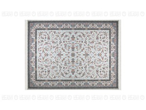 فرش پاتریس طرح افشان سی گل رنگ کرم 1500 شانه