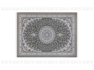 فرش پاتریس طرح الماس رنگ طوسی 1500 شانه