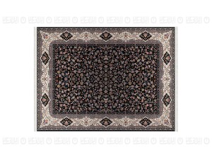 فرش پاتریس طرح افشان مهربان گل رنگ سرمه ای 1200 شانه