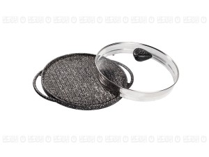 تابه گریل چدن دو طرفه مدل Spiza (با درب شیشه)