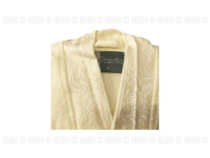 حوله پالتویی حاشیه دار با کلاه رزین تاژ XL