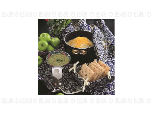 سرویس آشپزخانه 20 تکه رزین تاژ طرح ترمه کتان