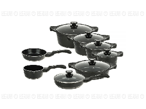 سرویس پخت و پز ۱۴ پارچه عروس مدل موج