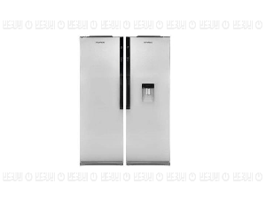 یخچال فریزر هیوندای دوقلو نقره ای استیل مدل HREF-7071 S INV