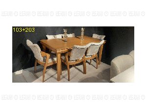 میز و صندلی نهارخوری مدل 103
