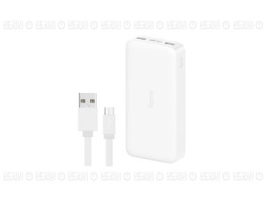 پاوربانک شیائومی مدل Redmi ظرفیت 20000 میلی آمپرساعت
