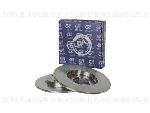 دیسک ترمز عقب تلدا مناسب پژو 206 تیپ 5 ، تیپ 6 و صندوقدار V2،V8,V9