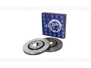 دیسک ترمز جلو تلدا مناسب سمند (LX (EF7