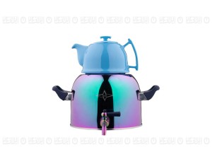 کتری رو گازی با قوری چینی  پلان مدل 5182