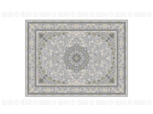 فرش پاتریس طرح فرزانگان رنگ طوسی  1200 شانه