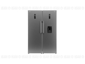یخچال و فریزر دوقلو 30 فوت جی پلاس مدل GRF-P2730S نقره ای