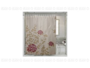 پرده حمام 140*190 طرح Flower رزین تاژ
