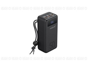 پاوربانک هیسکا مدل HP-510PD ظرفیت 50000 میلی آمپر ساعت