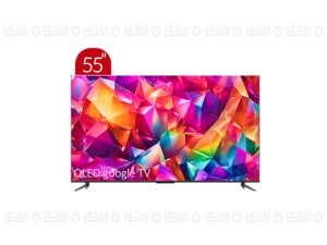 تلویزیون 55 اینچ QLED UHD 4K هوشمند google TV  تی سی ال مدل C645