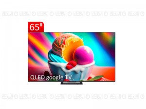 تلویزیون QLED UHD 4K هوشمند google TV تی سی ال مدل C745 سایز 65 اینچ